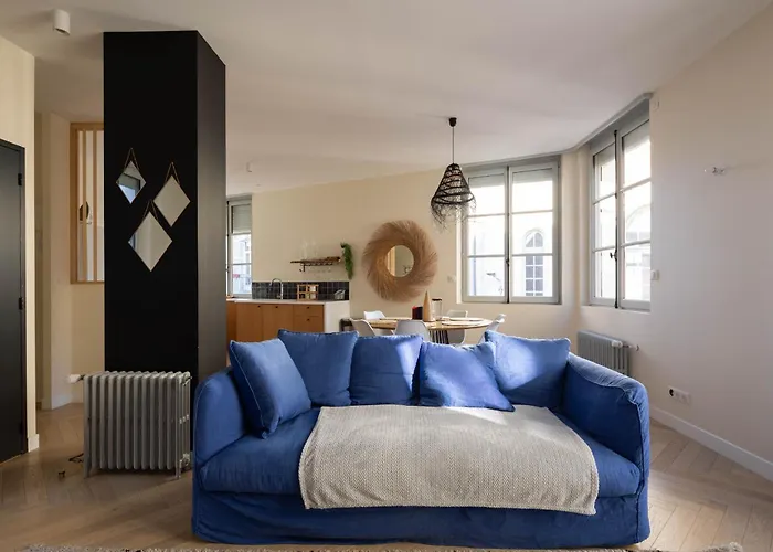 Apartament Spacieux Au Coeur D'angers Etage 2 - 6 Personnes Angers